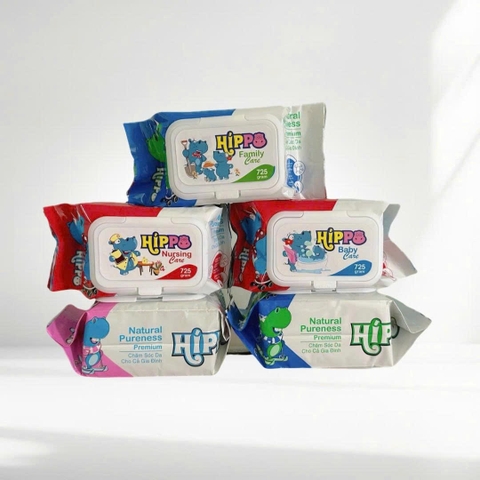 Khăn Ướt HIPPO Khổ Lớn