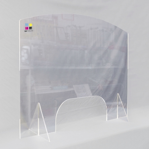 Tấm chặn mica quầy Cash