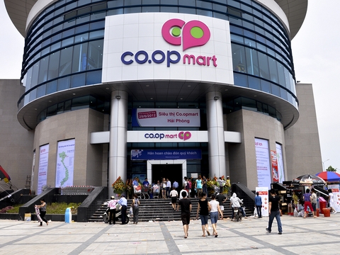 Logo nền ALu CoopMart Hải Phòng