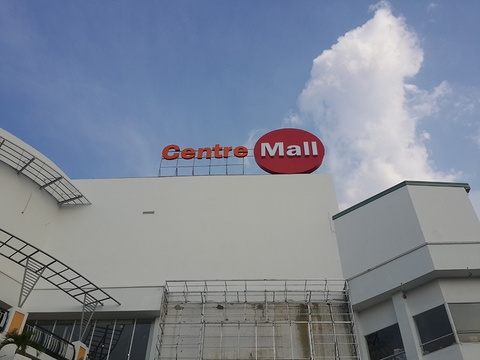 Logo khung sắt CenTreMall Phạm Hùng (hệ mới)