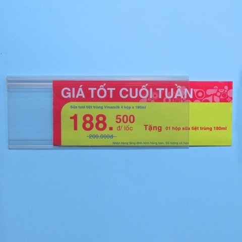 Bảng giá lật 1/3 A4 - BGL 01