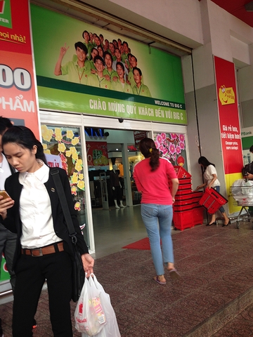 Hệ nhận diện chuỗi siêu thị BigC