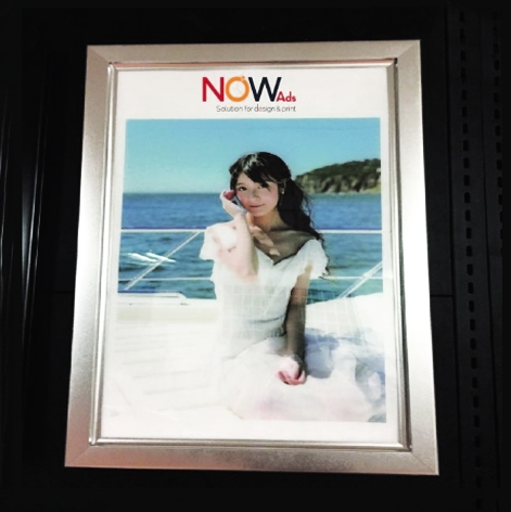 Tranh đèn led siêu mỏng 2 mặt