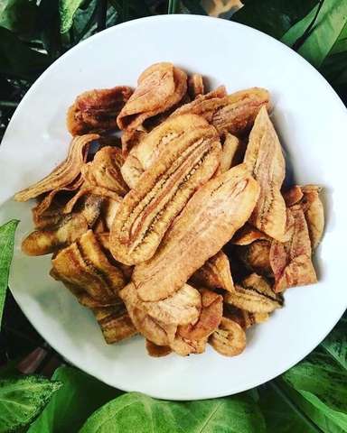 Chuối sấy giòn 500gr - Takifood