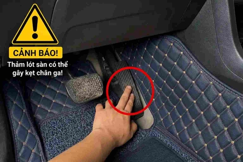 Thảm Lót Sàn Ô Tô Có Gây Kẹt Chân Ga? Nguy cơ Và Giải Pháp An Toàn.