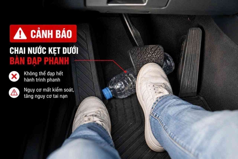 Để Chai Nước Trong Ô tô: 3 Tác Hại nhiều tài xế chưa biết 