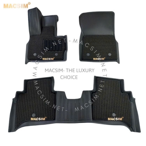 Thảm lót sàn ô tô TPE Mercedes G Macsim 3W 2 lớp