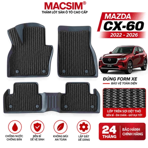 Thảm Ô Tô Mazda CX60 (Mã 01 DN)