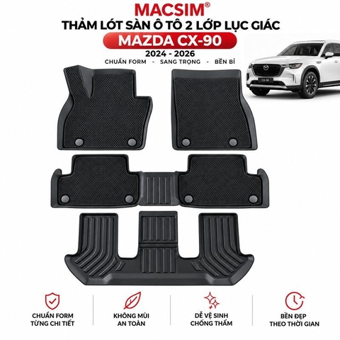 Thảm Lót Sàn Xe Mazda CX90 2026 (Mã 01 LG)