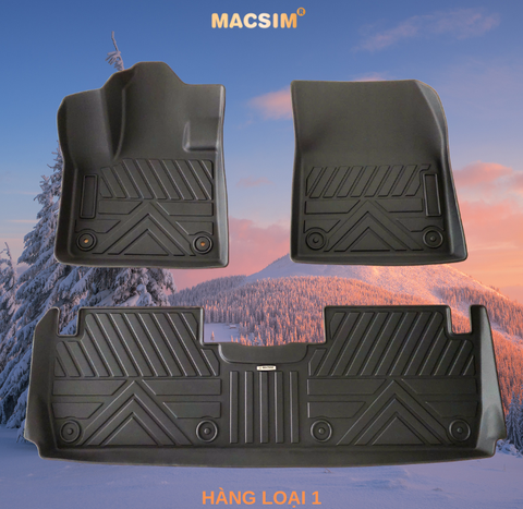 Thảm lót sàn 1 lớp 2 hàng sd3 Peugeot 5008  Nhãn hiệu Macsim (Giảm giá nhưng chất lượng không giảm)
