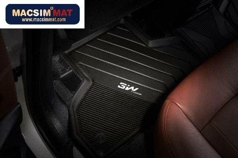 Thảm lót sàn ô tô TPE BMW 5 series 520i/528i/530i 2016- 2026 Macsim 3W