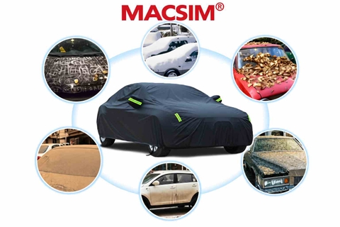 Bạt phủ ô tô bán tải (chưa lắp nắp thùng) Mazda BT50 Macsim Giải pháp chống nắng, chống nước, bảo vệ xe (Mã 3LD)