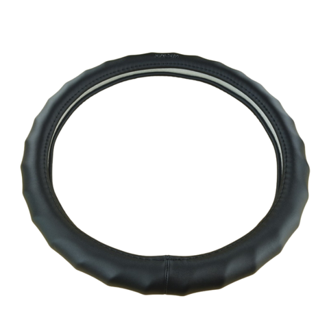 Bọc vô lăng cao cấp Macsim mã LA30T mới chất liệu da thật - Khâu tay 100% size M phù hợp các loại xe