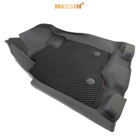 Thảm sd3 2 lớp dạng lưới lục giác Ford Explorer 2011-2019 bề mặt cao su siêu sạch