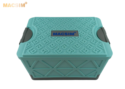 Hộp đựng đồ gấp gọn trên ô tô Macsim 55 lít màu xanh bạc hà
