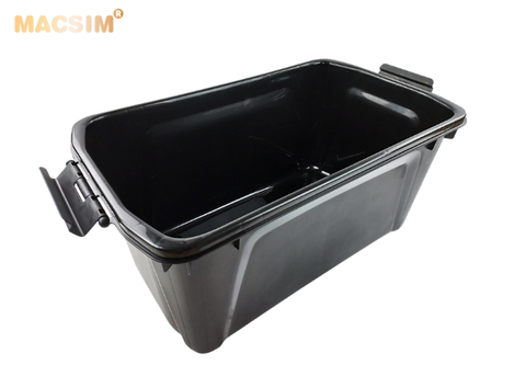 Hộp đựng đồ trên ô tô 60 lít kích thước màu đen tím 59,5cm x 35,5cm  x 35cm - hộp đựng đồ trong cốp ô tô nhãn hiệu Macsim chất liệu PP cao cấp