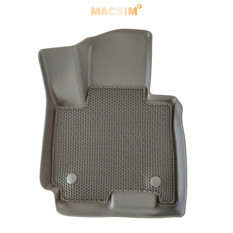 Thảm 2 lớp sd3 dạng lưới lục giác Kia Sportage 2022+ (đen) - bề mặt cao su siêu sạch - Macsim