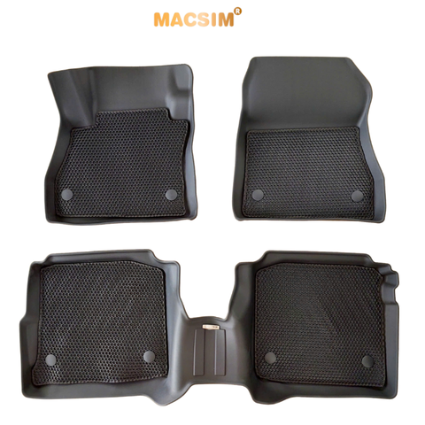 Thảm Lót Sàn Ô Tô Nissan Kick Macsim – 2 Lớp cao su đen, Chuẩn Phom, Sử dụng lâu dài (Mã 03)