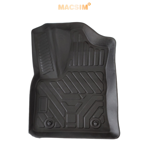 Thảm 1  lót sàn ô tô xe Toyota Land cruiser LC300 2022+ (sd) nhãn hiệu Macsim - chất liệu tpe cao cấp màu đen