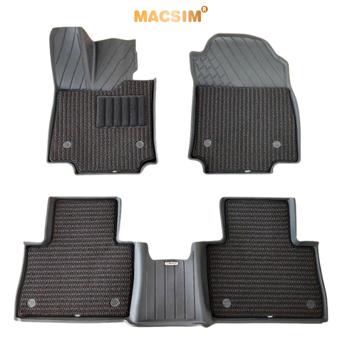 Thảm Lót Sàn Ô Tô Lexus NX 2022+ Macsim 3W 2 lớp – TPE đúc khuôn cao cấp, Dễ Vệ Sinh