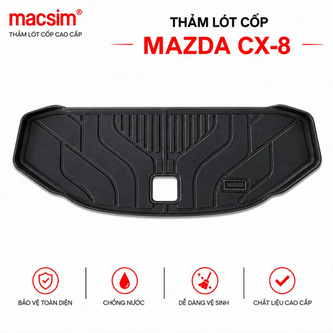 Thảm lót cốp Mazda CX8 (mã 03)