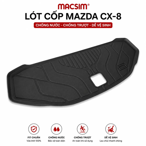 Thảm lót cốp Mazda CX8 (mã 03)