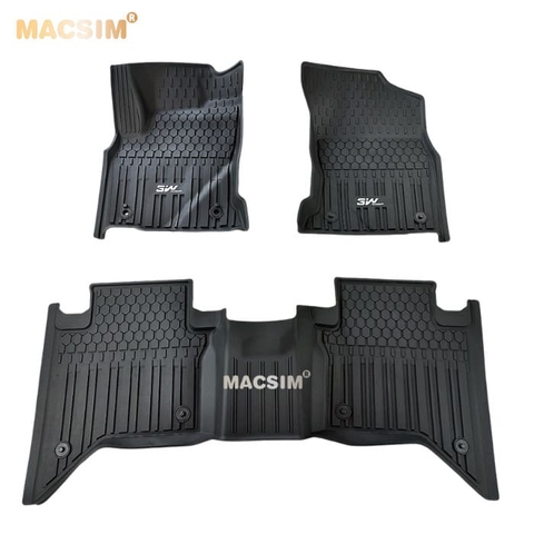 Thảm Lót Chân Ô Tô Toyota Hilux 2015–2025 Macsim 3W
