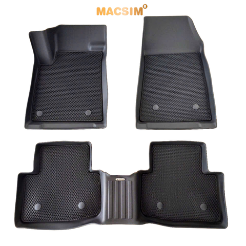 Thảm sd3 2 lớp dạng lưới lục giác MG5 màu đen bề mặt cao su siêu sạch