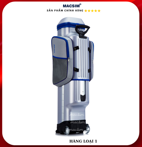 Túi đựng gậy golf cao cấp / Túi gậy golf chính hãng / Túi golf có bánh xe và tay kéo Macsim Aksen  chất liệu PC + ABS – MS9126