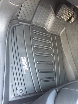 Thảm lót sàn xe ô tô  New Audi Q5 2018- đến nay Macsim 3W– TPE Chuẩn Phom, Dễ Vệ Sinh