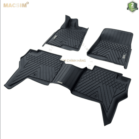 Thảm Lót Sàn Ô Tô Mitsubishi Pajero 2006-2021  Macsim 3W