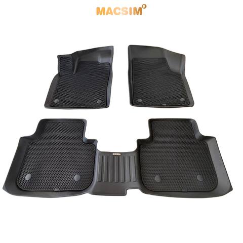 Thảm sd1 2 lớp dạng lưới lục giác Volkswagen teramont  2018-2024 (7 chỗ 2 hàng ghế)