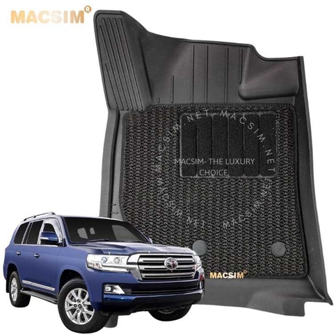 Thảm nhựa đúc nguyên khối Lexus LX570 2013-2022 Macsim 3W 2 lớp