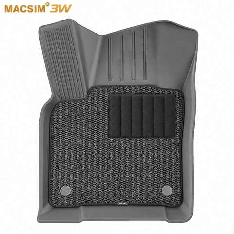 Thảm Lót Sàn Ô Tô Volkswagen Teramont X Macsim 3W 2 lớp