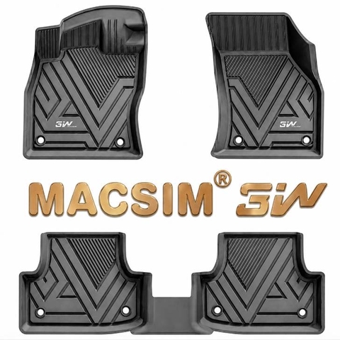 Lót sàn ô tô Volkswagen Tiguan L 2018-2026 Macsim 3W