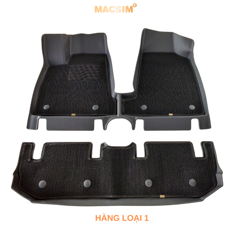 Thảm lót sàn ô tô 2 lớp cao cấp xe Vinfast VF3 (sd3)  nhãn hiệu Macsim -  ( Giảm giá nhưng chất lượng không giảm)