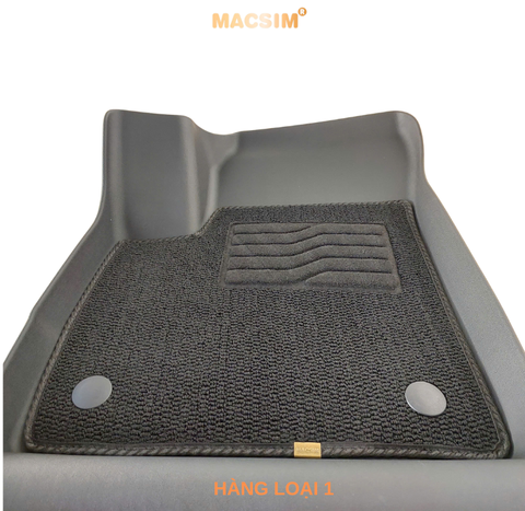 Thảm lót sàn ô tô 2 lớp sợi thô dành cho xe Vinfast Herio Green (sd3) nhãn hiệu Macsim -  ( Giảm giá nhưng chất lượng không giảm)