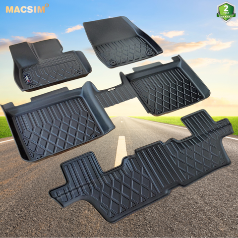 Thảm lót sàn ô tô Vinfast VF9- 6 chỗ Macsim - Tpe chuẩn phom, Sử dụng lâu dài (Mã 01)