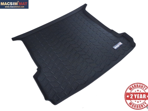 Thảm lót cốp hn xe ô tô Audi Q7 2016- tới nay nhãn hiệu Macsim chất liệu TPV cao cấp màu đen (121)