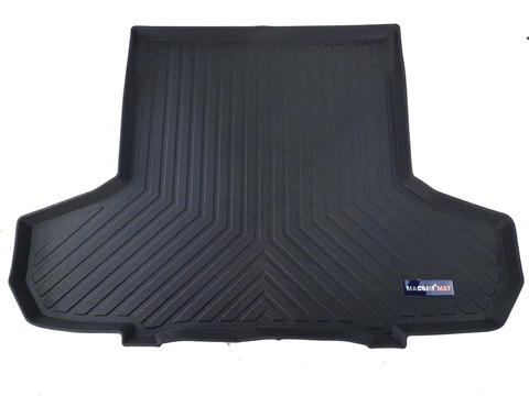 Thảm lót cốp hn xe ô tô Porsche Panamera 2014-2017 nhãn hiệu Macsim chất liệu TPV cao cấp màu đen(265)