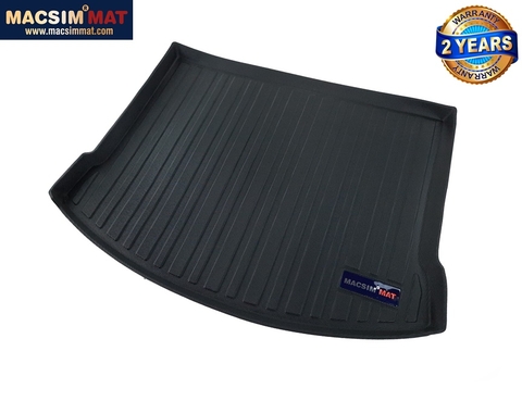 Thảm lót cốp xe ô tô Lincoln MKC 2015-2017 nhãn hiệu Macsim chất liệu TPV cao cấp màu đen(D0218)
