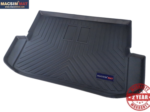 Thảm lót cốp hn xe ô tô Toyota Rush 2017-đến nay nhãn hiệu Macsim chất liệu TPV cao cấp màu đen(D0281)