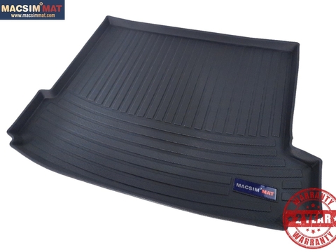 Thảm lót cốp xe ô tô BMW X6/F16 2009-2017 nhãn hiệu Macsim chất liệu TPV cao cấp màu đen (014)