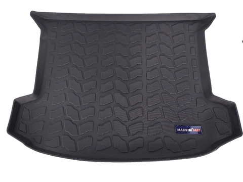 Thảm lót cốp hn xe ô tô Cadillac XT5 2016-đến nay nhãn hiệu Macsim chất liệu TPV cao cấp màu đen(D0142)