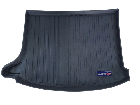Thảm lót cốp hn xe ô tô MAZDA 3 (HATCHBACK) 2014-2017  nhãn hiệu Macsim chất liệu TPV cao cấp màu đen (196)