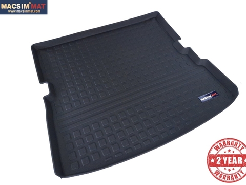Thảm lót cốp ô tô Audi Q7 2010-2015 MACSIM cao cấp màu đen (mã 05)