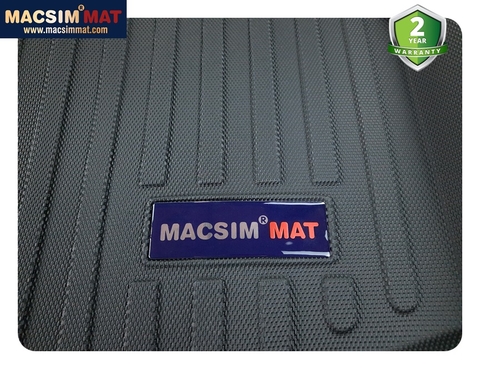 Thảm lót cốp ô tô Cadillac CT6 2016-2026 MACSIM màu đen (mã 05)