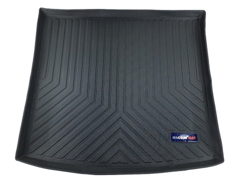 Thảm lót cốp xe ô tô Porsche Cayenne 2018-đến nay nhãn hiệu Macsim chất liệu TPV cao cấp màu đen (298)