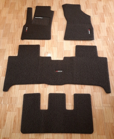 Thảm rối lót sàn ô tô Toyota Fortuner/ Innova 2018+  Nhãn hiệu Macsim chất liệu nhựa rối cao cấp