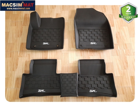 Thảm Lót Sàn Ô Tô Toyota corolla cross Macsim 3W – TPE đúc khuôn cao cấp, Dễ vệ sinh